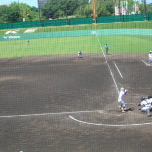 男女バレーボール部　大阪総体予選を見学しました。