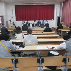 吹奏楽部　定期演奏会を実施しました。