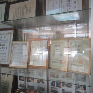 「書道Ⅱ」作品展示中！