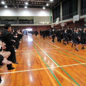 入学式を行いました。