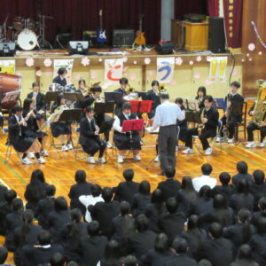 １年生　交通安全ＨＲを実施しました。