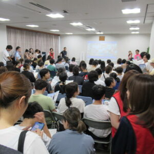中高連携学校説明会に参加しました。